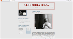 Desktop Screenshot of laalfombraroja.blogspot.com