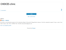 Tablet Screenshot of choicesclinic.blogspot.com
