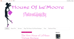 Desktop Screenshot of houseoflemoorefinds.blogspot.com