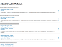 Tablet Screenshot of mexicocontaminada.blogspot.com