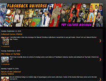 Tablet Screenshot of flashbackuniverse.blogspot.com