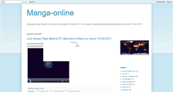 Desktop Screenshot of manga-online-streaming.blogspot.com