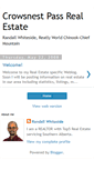 Mobile Screenshot of crowsnestpassrealestate.blogspot.com