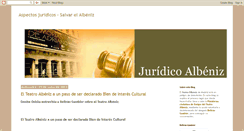 Desktop Screenshot of albenizjuridico.blogspot.com