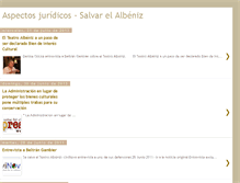 Tablet Screenshot of albenizjuridico.blogspot.com