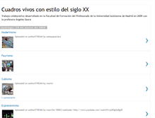 Tablet Screenshot of cuadrosvivos.blogspot.com