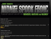 Tablet Screenshot of johnnythundersmidnitespookfrolic.blogspot.com