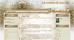 Desktop Screenshot of alasombradeunavida.blogspot.com