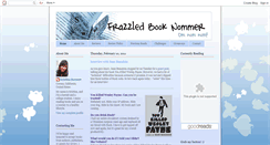 Desktop Screenshot of frazzledbooknommer.blogspot.com