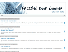 Tablet Screenshot of frazzledbooknommer.blogspot.com