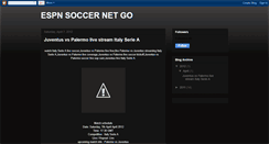 Desktop Screenshot of livesoccerimage.blogspot.com