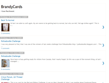 Tablet Screenshot of brandycards.blogspot.com