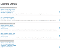 Tablet Screenshot of learningchinese1208.blogspot.com