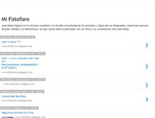 Tablet Screenshot of mifotoforo.blogspot.com