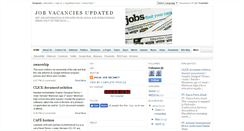 Desktop Screenshot of jogjajobvacancy.blogspot.com