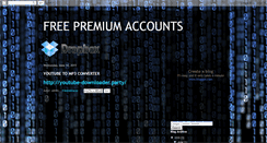 Desktop Screenshot of freepremium-account.blogspot.com