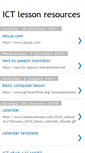Mobile Screenshot of ictlessonresource.blogspot.com
