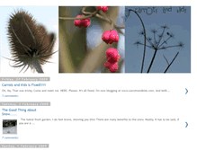 Tablet Screenshot of carrotsandkids.blogspot.com