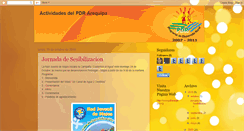 Desktop Screenshot of pdrarequipa.blogspot.com