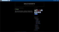 Desktop Screenshot of goldennuggetz.blogspot.com