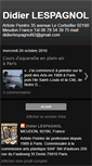 Mobile Screenshot of didierlespagnol.blogspot.com