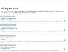 Tablet Screenshot of myindocquent.blogspot.com