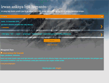 Tablet Screenshot of irwananaknyabpkheryanto.blogspot.com