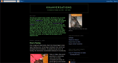 Desktop Screenshot of khanversations.blogspot.com