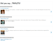 Tablet Screenshot of didyousaytriplets.blogspot.com
