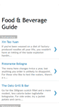 Mobile Screenshot of foodandbeverageguide.blogspot.com