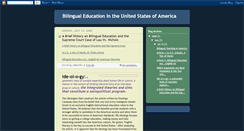 Desktop Screenshot of bilingualteaching.blogspot.com