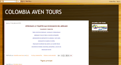 Desktop Screenshot of colombiaventours.blogspot.com