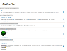 Tablet Screenshot of leblogdeclint.blogspot.com