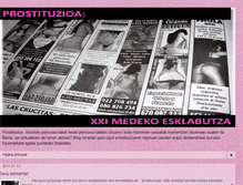 Tablet Screenshot of iratxoprostituzioalanaedotratutxarrak.blogspot.com