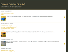 Tablet Screenshot of dfritzlerstudio.blogspot.com