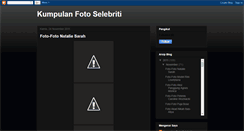 Desktop Screenshot of kumpulanfoto-selebriti.blogspot.com