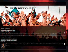 Tablet Screenshot of hard-rock-calling.blogspot.com