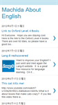 Mobile Screenshot of machidaenglish.blogspot.com