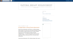 Desktop Screenshot of natural-breast--enhancement.blogspot.com