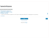 Tablet Screenshot of latestinfozone.blogspot.com