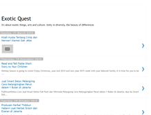 Tablet Screenshot of exoticquest.blogspot.com