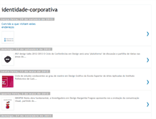 Tablet Screenshot of identidade-corporativa.blogspot.com