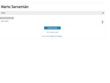 Tablet Screenshot of mariosarramian.blogspot.com