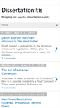 Mobile Screenshot of dissertationitis.blogspot.com