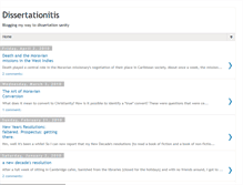 Tablet Screenshot of dissertationitis.blogspot.com