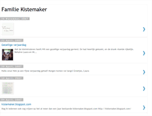 Tablet Screenshot of familiekistemaker.blogspot.com