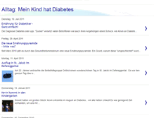Tablet Screenshot of diabeteskinder.blogspot.com