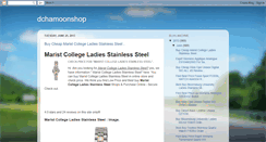 Desktop Screenshot of dchamoonshop.blogspot.com