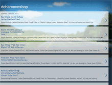 Tablet Screenshot of dchamoonshop.blogspot.com