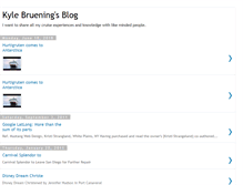 Tablet Screenshot of kylebruening.blogspot.com